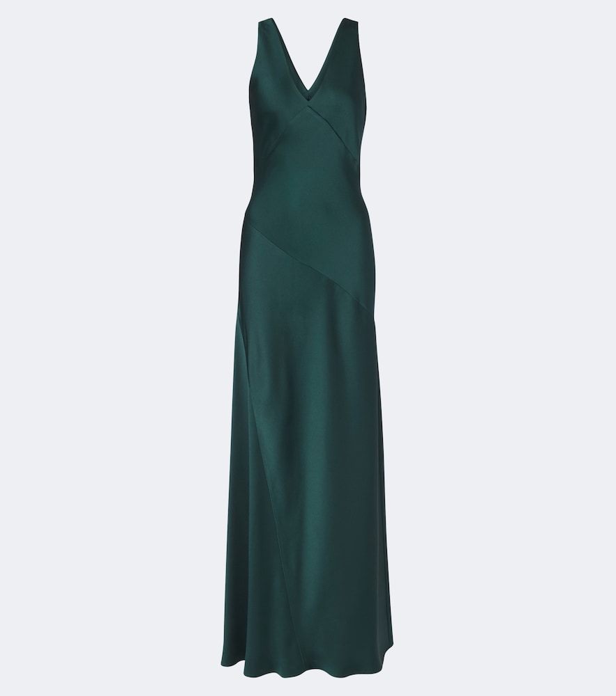 Abito lungo Elegante in raso