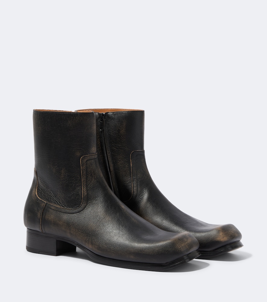 Ankle Boots Float aus Leder