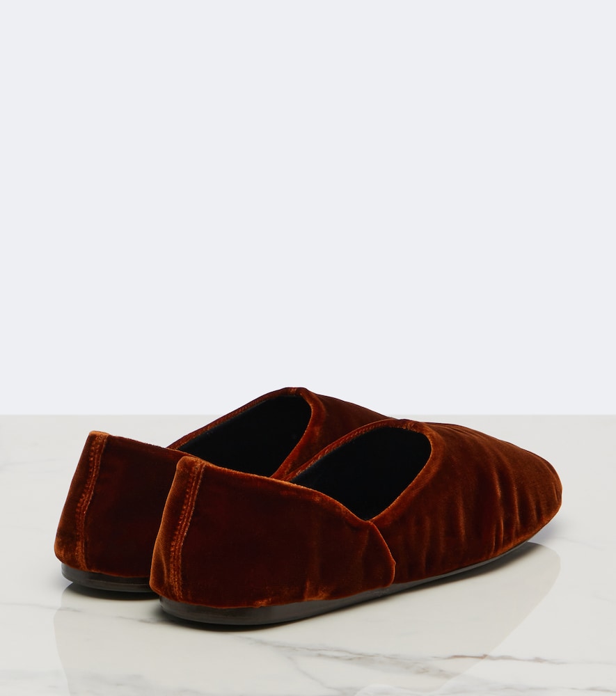 Jane Velvet Ballet Flats