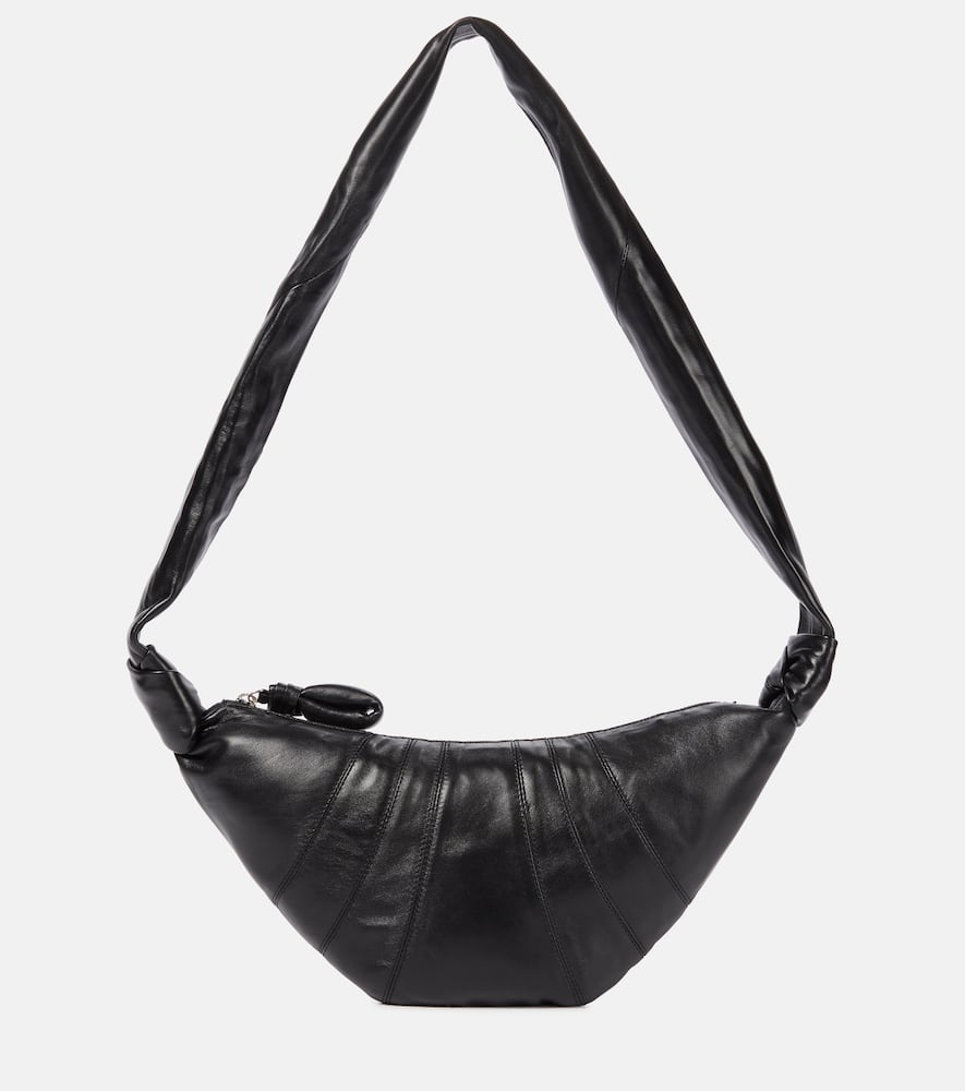Lemaire Croissant Small leather shoulder bag