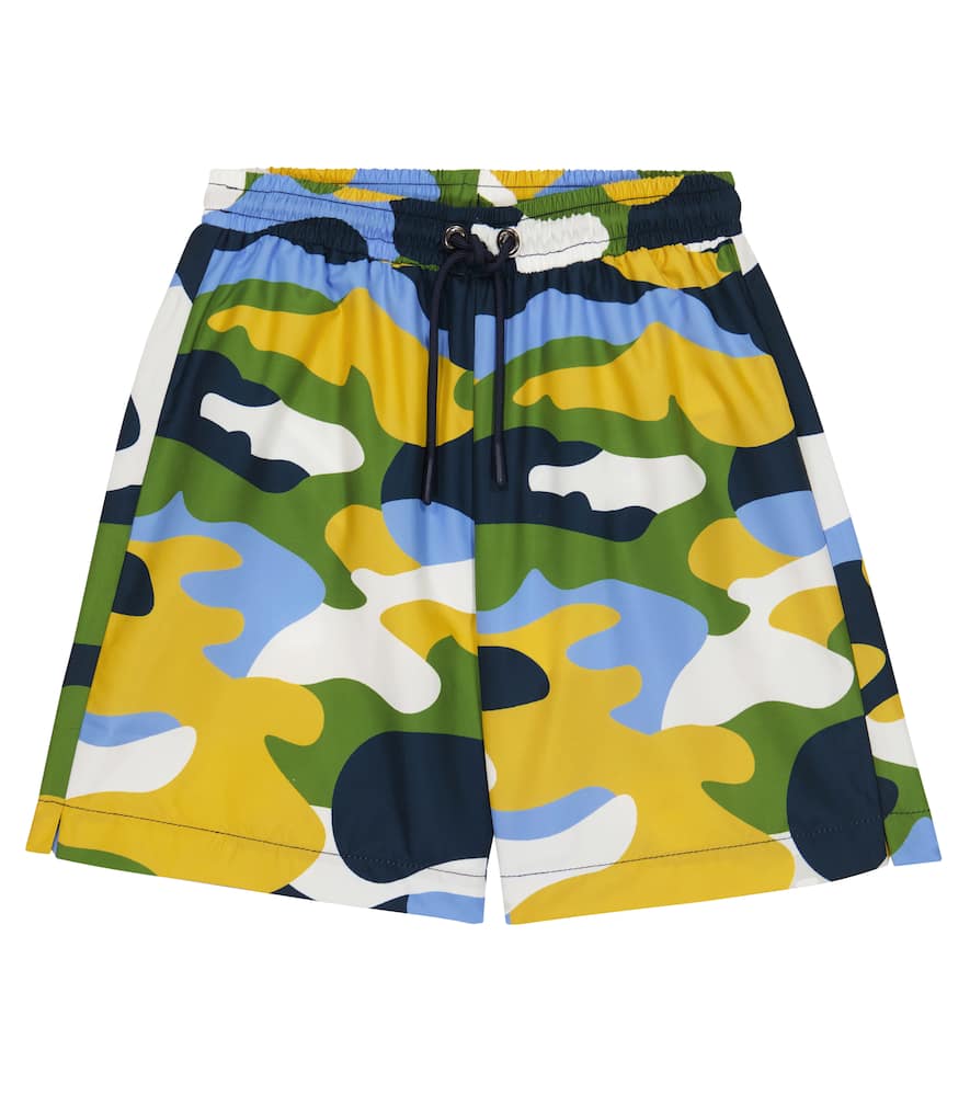 Il Gufo Camouflage swim shorts