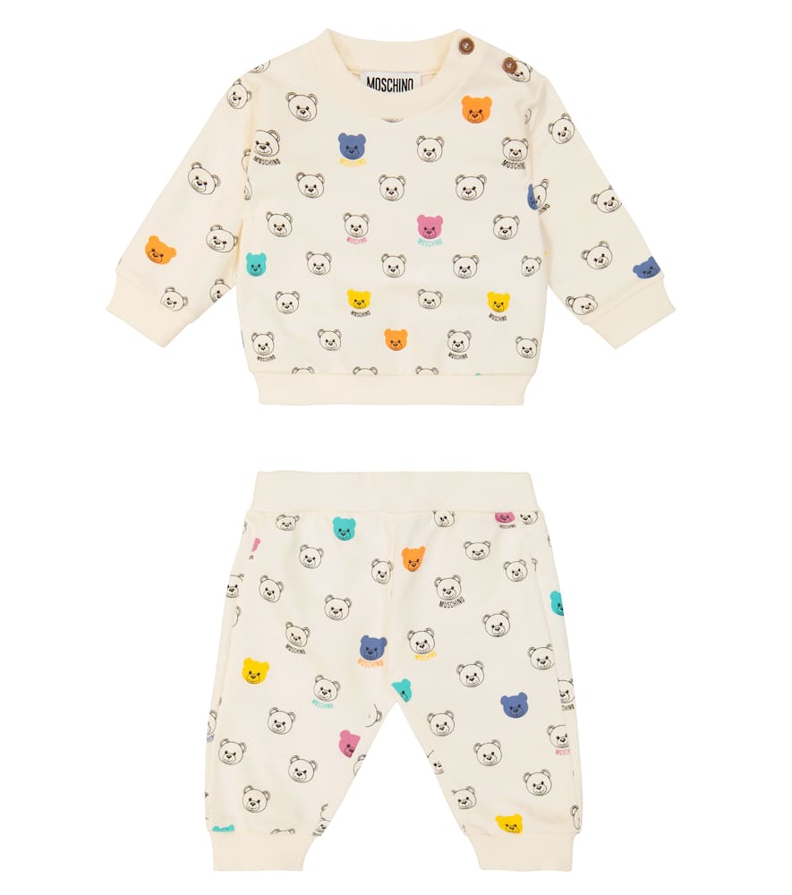 Moschino Kids Baby sweatshirt and sweatpants set