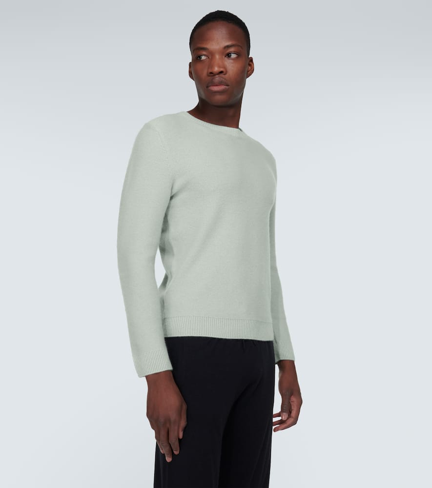 Shop Le Kasha Toucques Cashmere Sweater In Blue