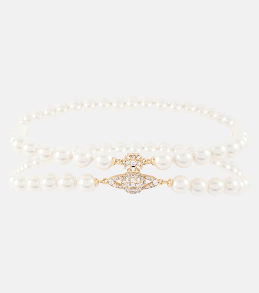 Graziella embellished choker