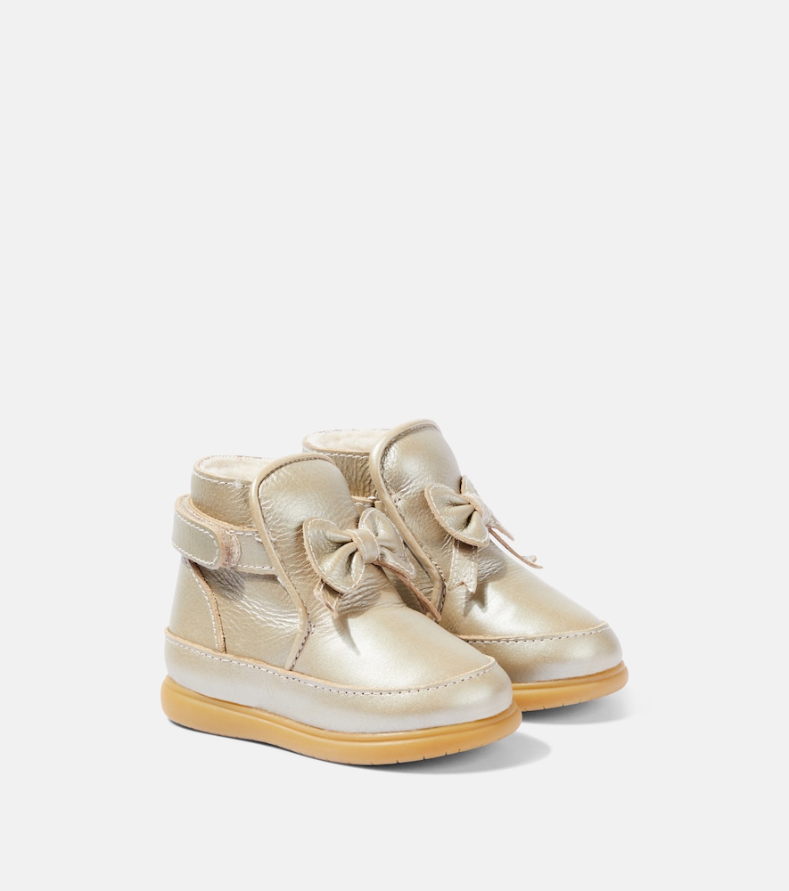 Donsje Bb Bottines Cemilla en cuir mtallis 77 €