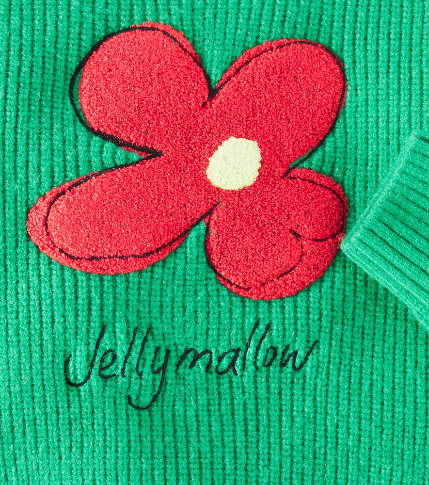  Jellymallow Jellymallow Pull Jm Flower Brodé 