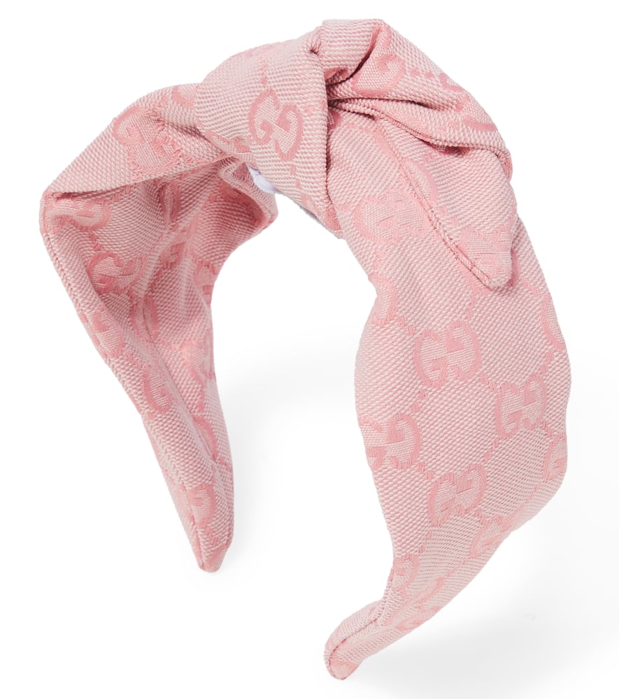 Gucci Kids GG Canvas cotton-blend headband