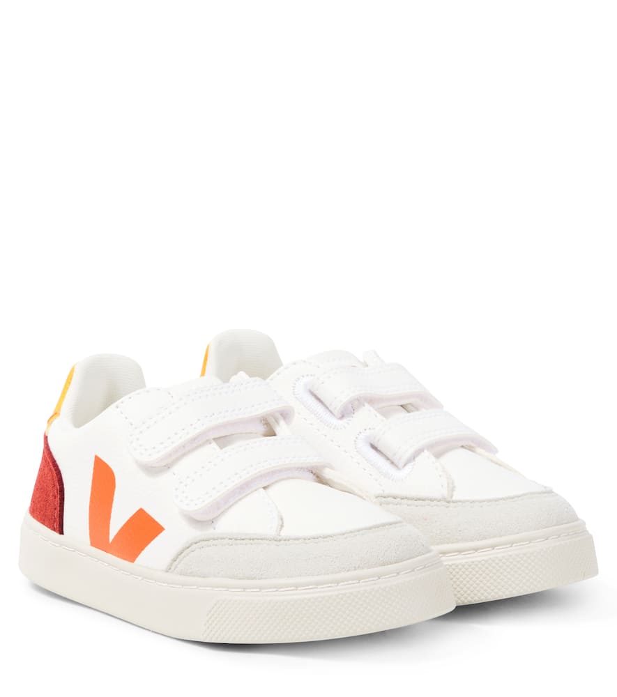 Veja Sneakers V-12 Aus Leder In Rot