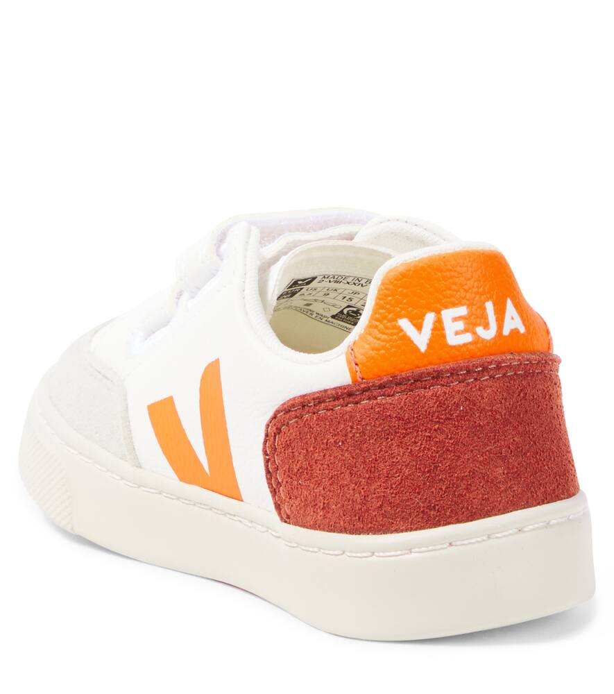 Veja Sneakers V-12 Aus Leder In Rot