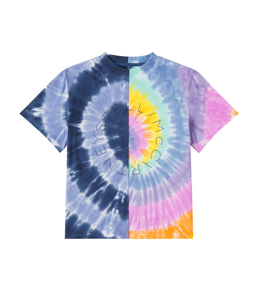 Stella Mccartney Bedrucktes T-shirt Aus Baumwolle In Multicolor
