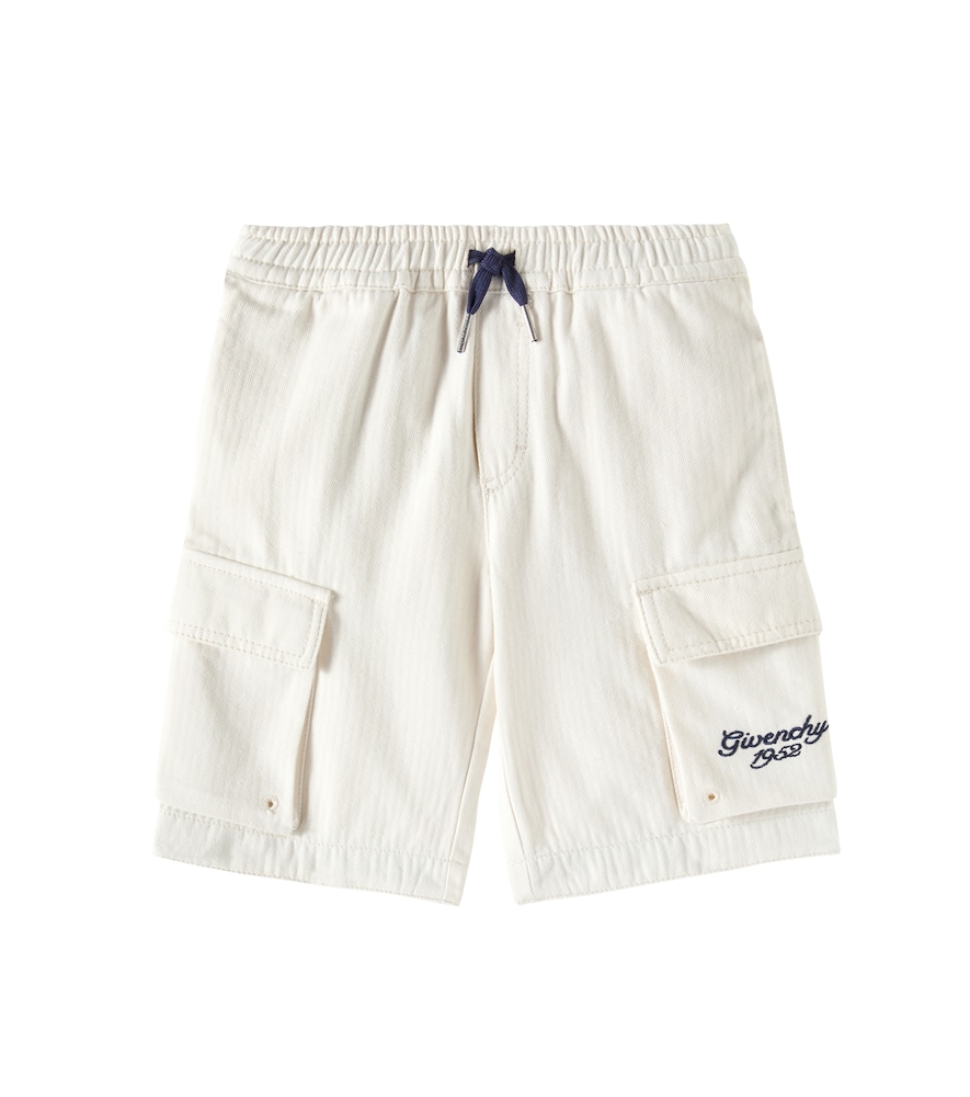 Givenchy Shorts Aus Baumwolle In Weiss