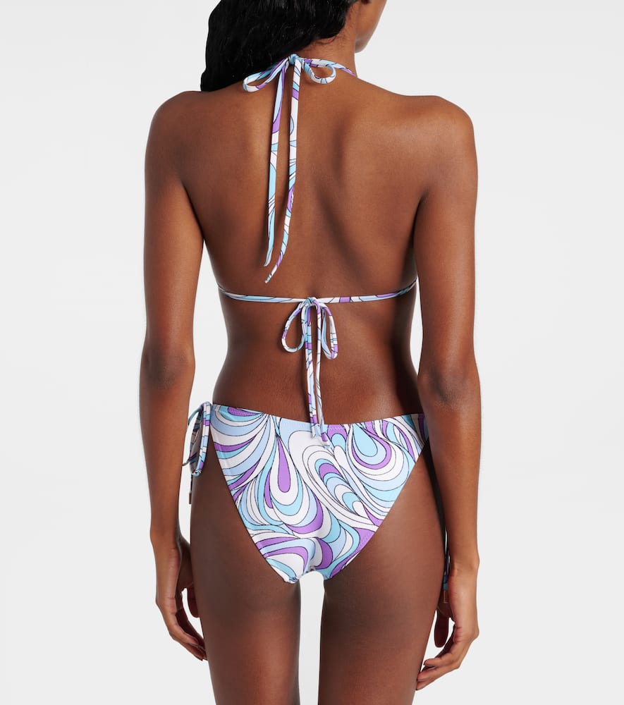 Melissa Odabash Cancun Bikini Top In Blue