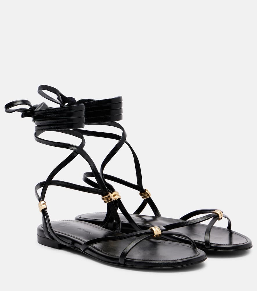 Proenza Schouler Coil Leather Sandals