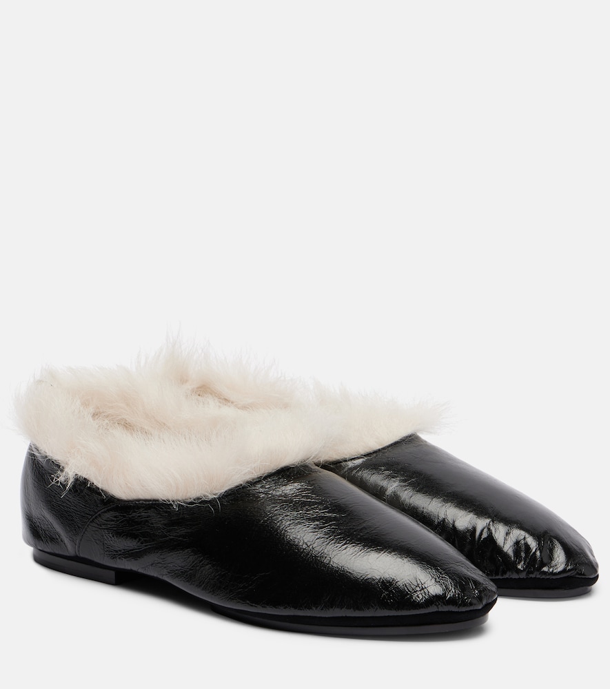 Jil Sander Chaussures slip-on en cuir 680 €