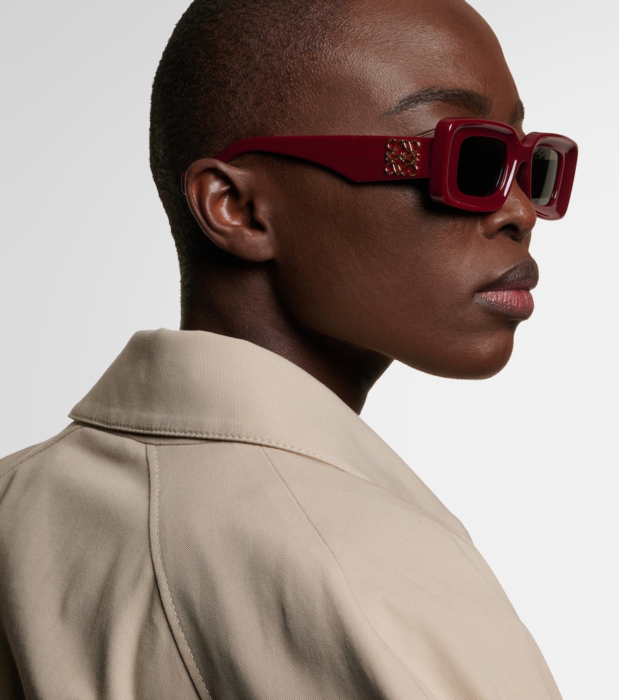  Loewe Loewe Anagram Rectangular Sunglasses 