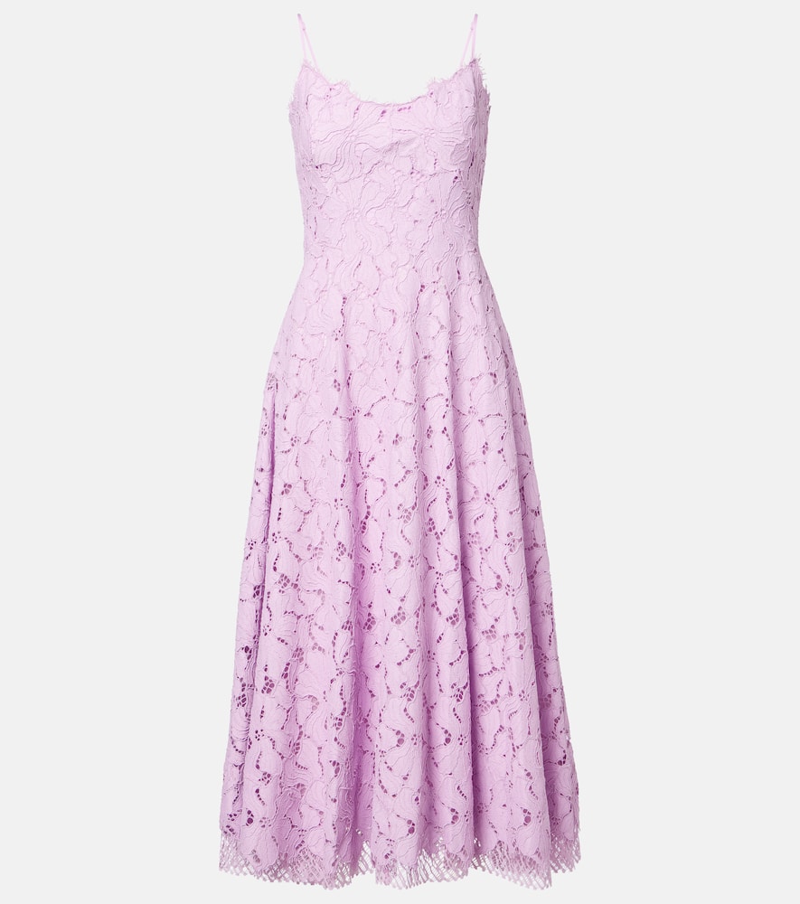 Simkhai Julia Midi Dress In Orchid In Purple