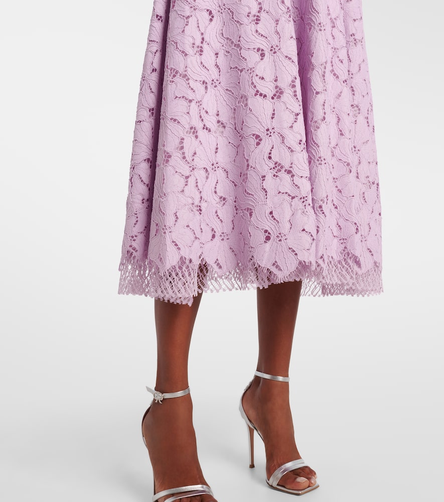 Simkhai Julia Midi Dress In Orchid In Purple