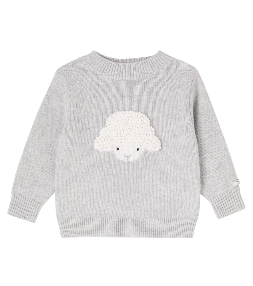 Donsje Baby Denn Wool Sweater In Gray