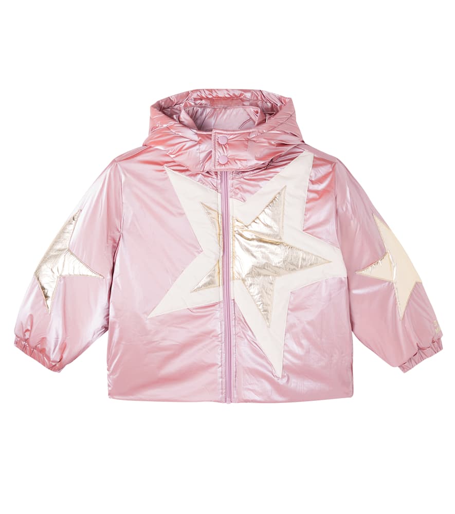 Jellymallow Shining Star Patch-appliqué Jacket In Pink
