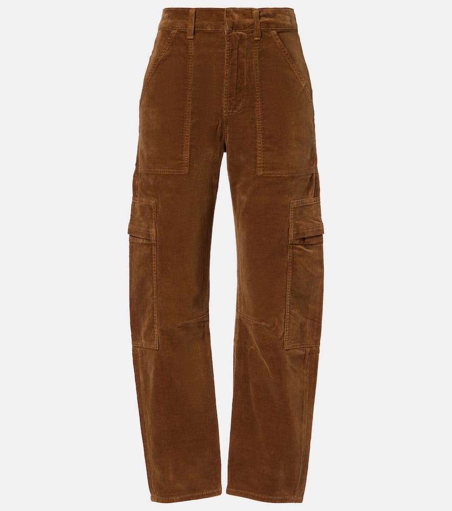 Marcelle cotton corduroy cargo pants