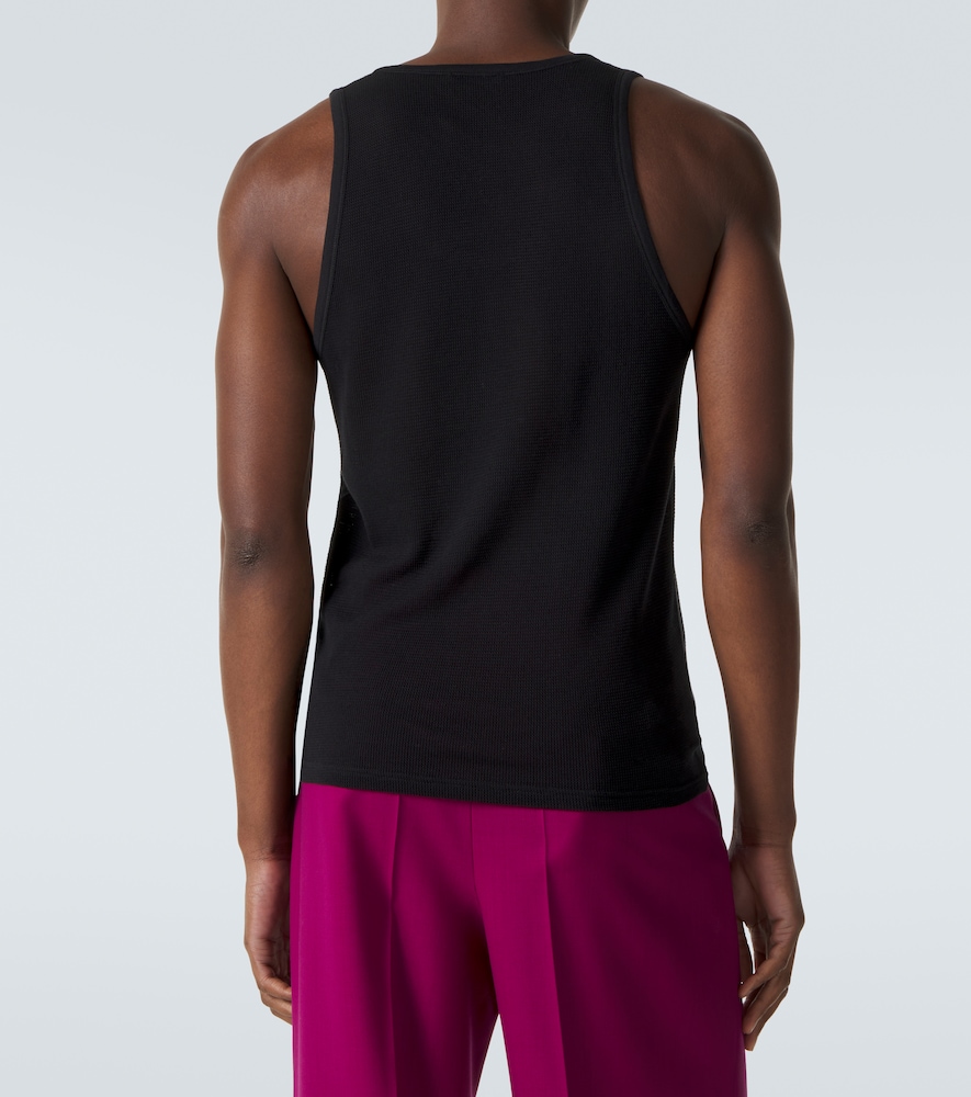  Tom Ford Tom Ford Semi-sheer Cotton Tank Top 