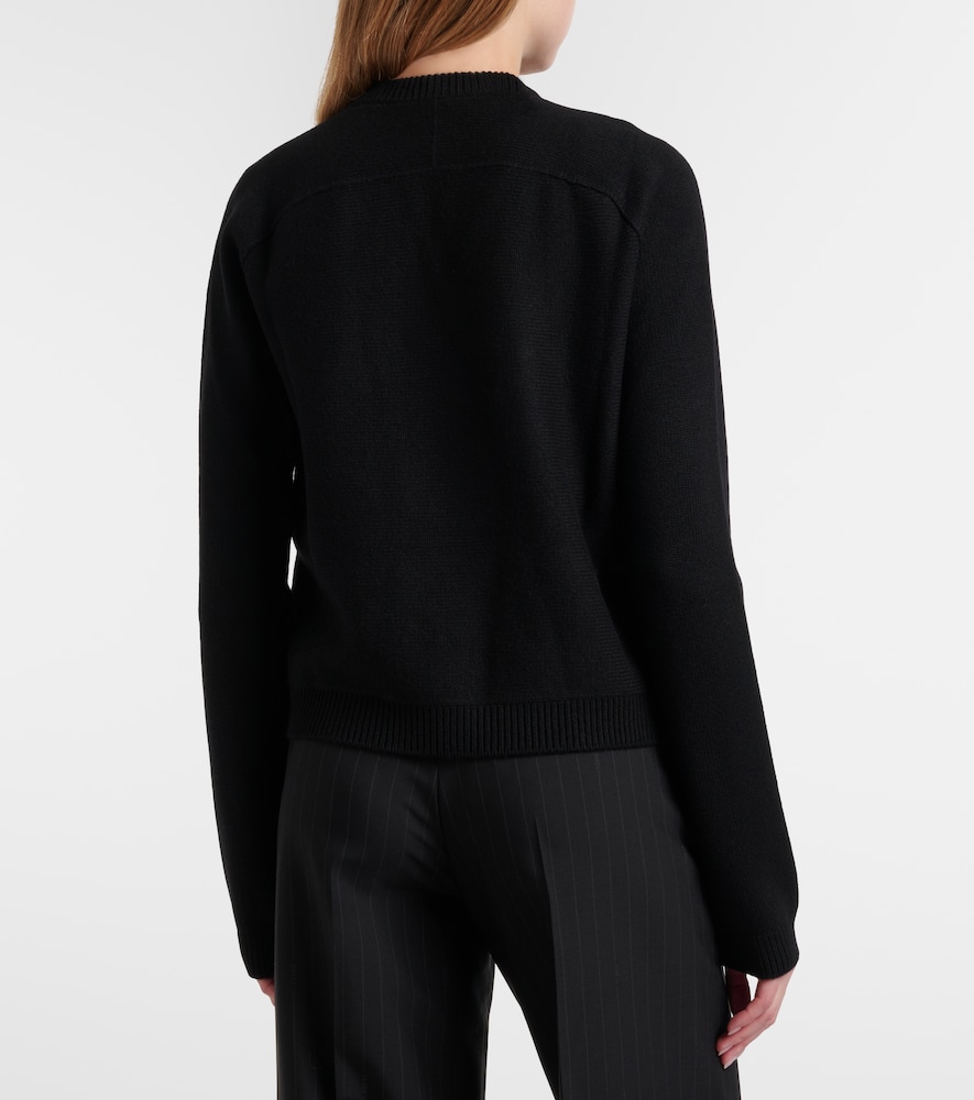 Horsebit Wool And Cashmere Cardigan