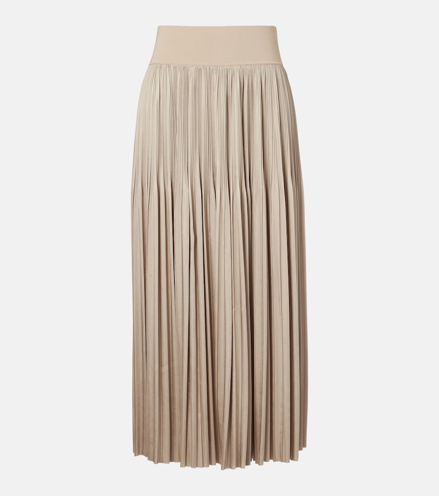 Joseph Rabat plissé midi skirt