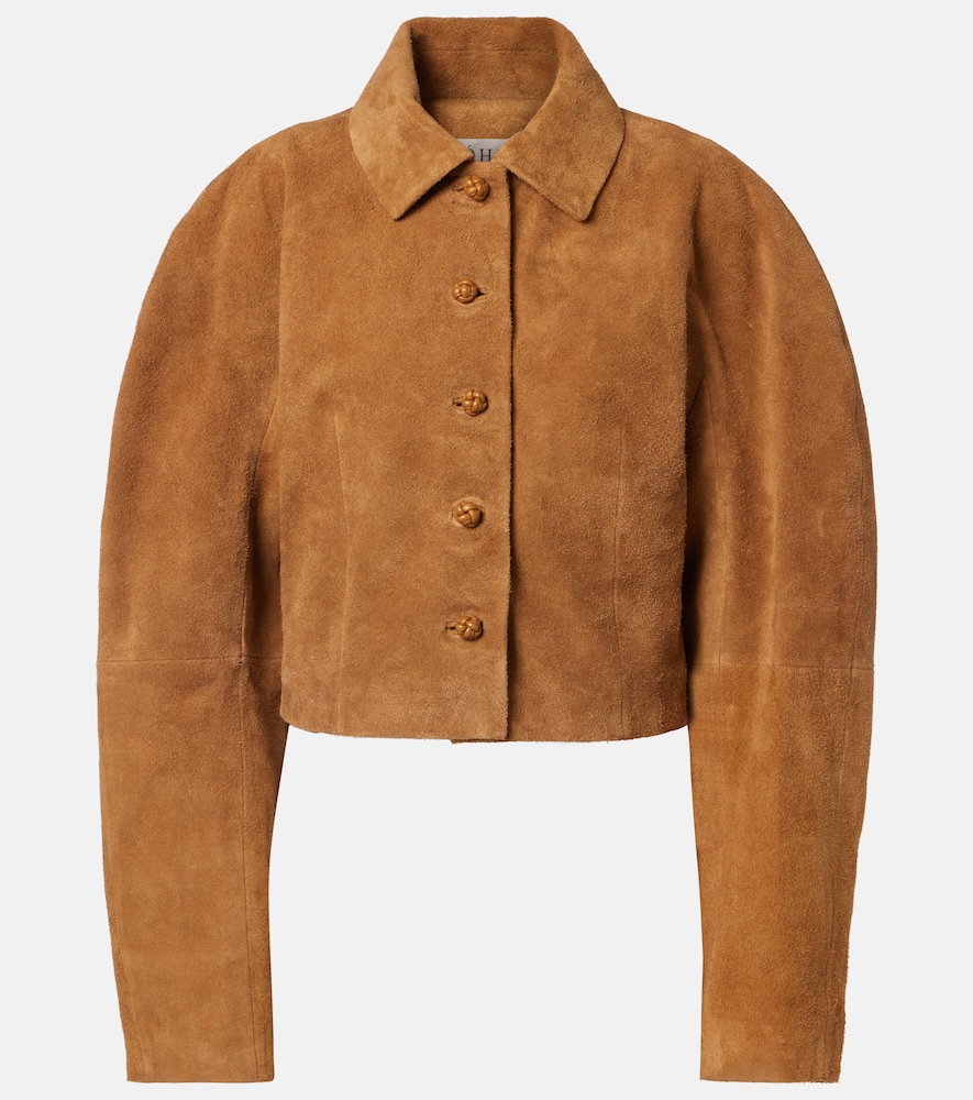 Rohe Róhe Cropped suede jacket | Thumbnail 7