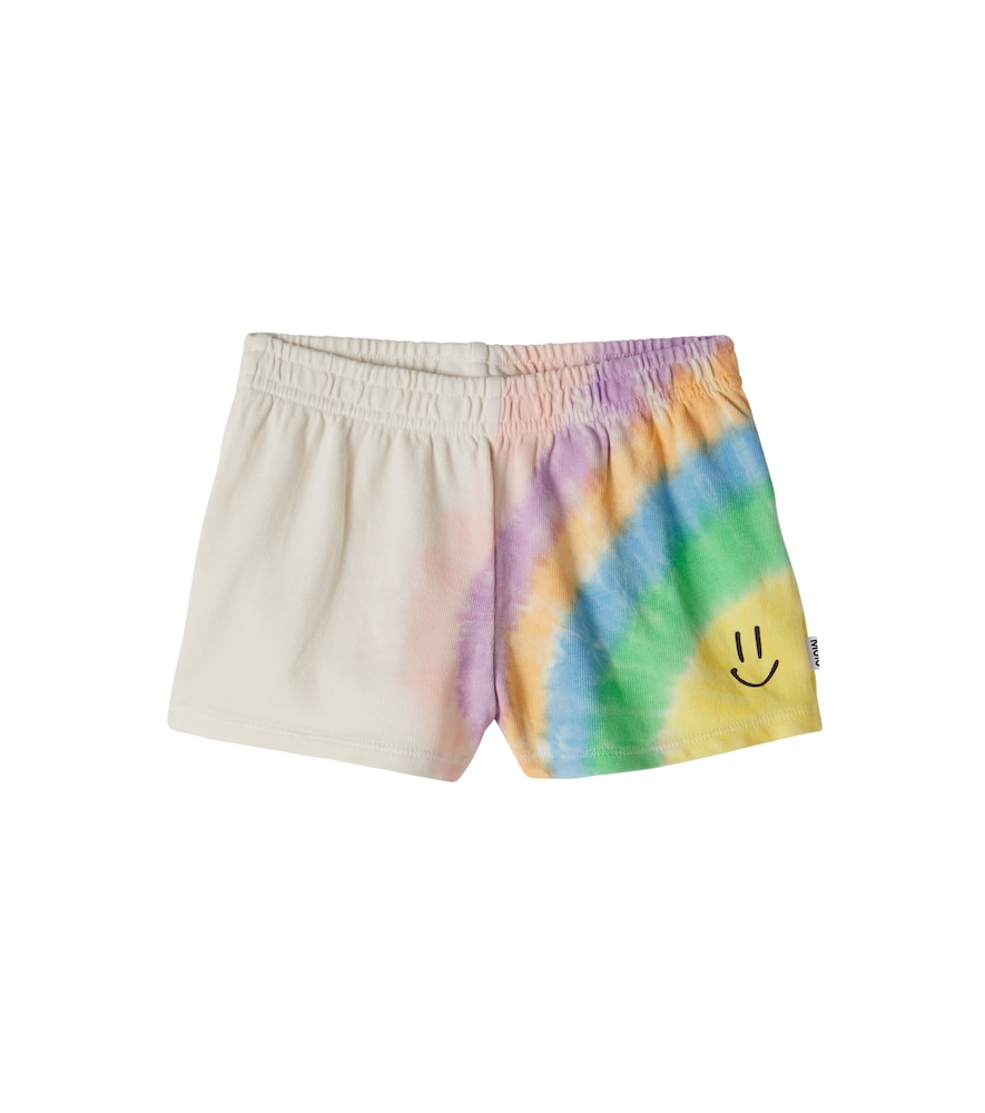 Molo Multicoloured Akima Tie-Dye Cotton Jersey Shorts Y Size 10 - Mytheresa