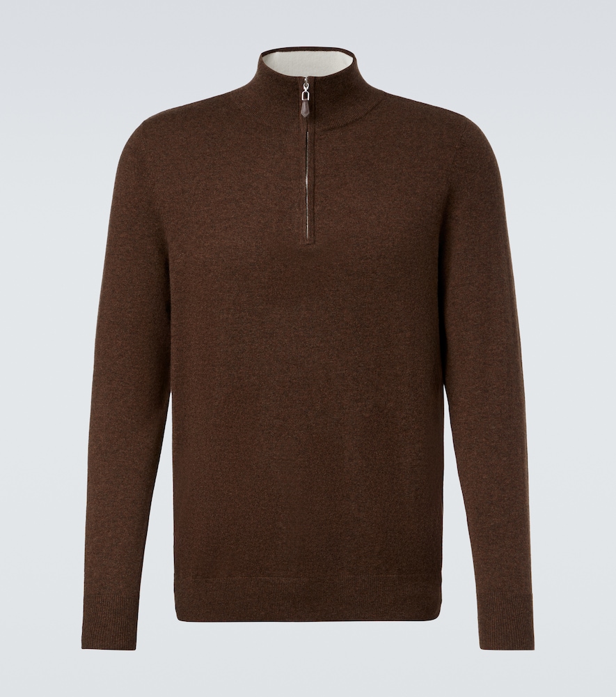 Arch4 Mr Fenchurch Cashmere Half Zip Sweater