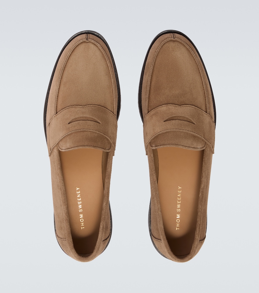  Thom Sweeney Thom Sweeney Loafers Aus Veloursleder 