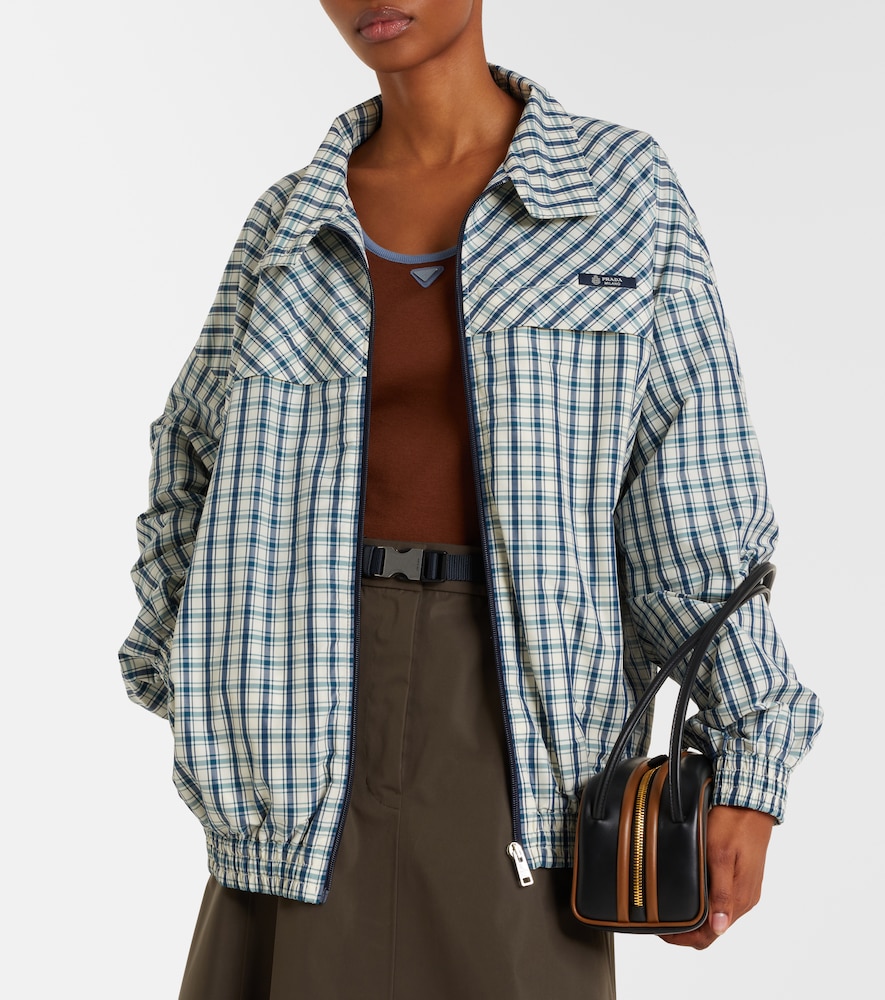  Prada Prada Jacke Aus Chambray 