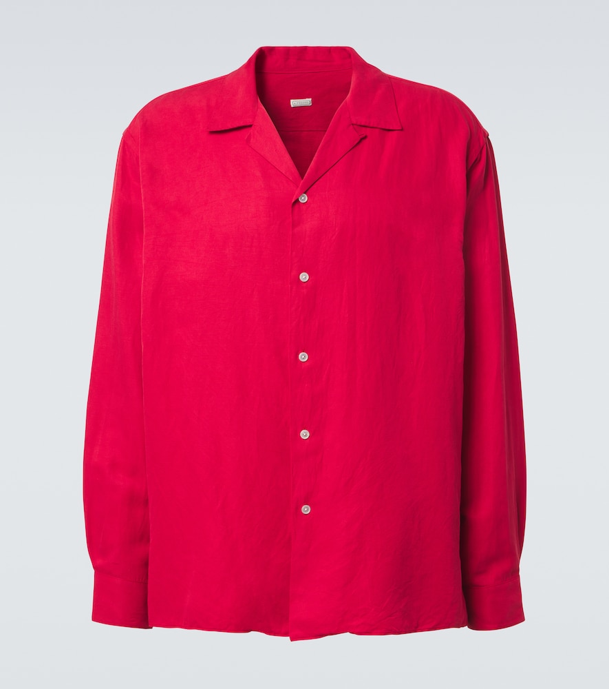 Camicia Vintage in seta e lino