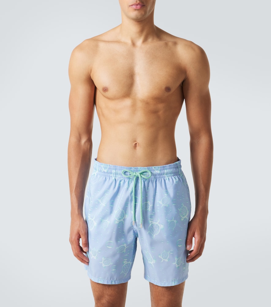 Mahina Printed Swim Trunks