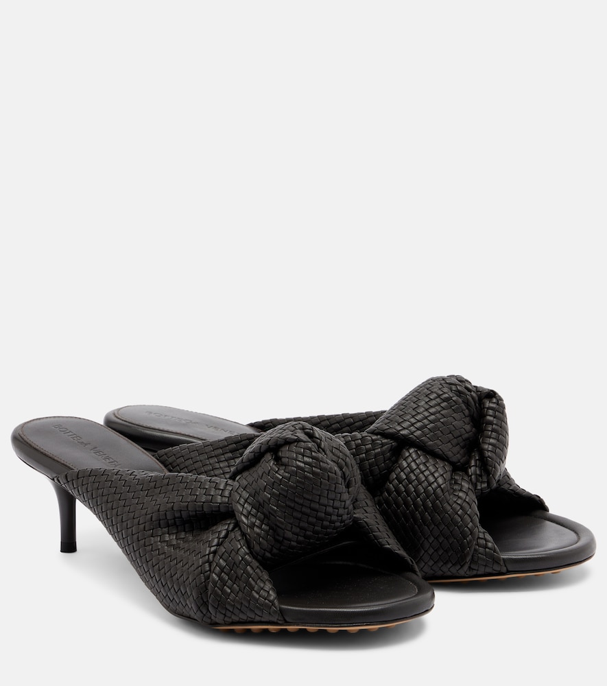 Bottega Veneta Cherry Intreccio leather sandals