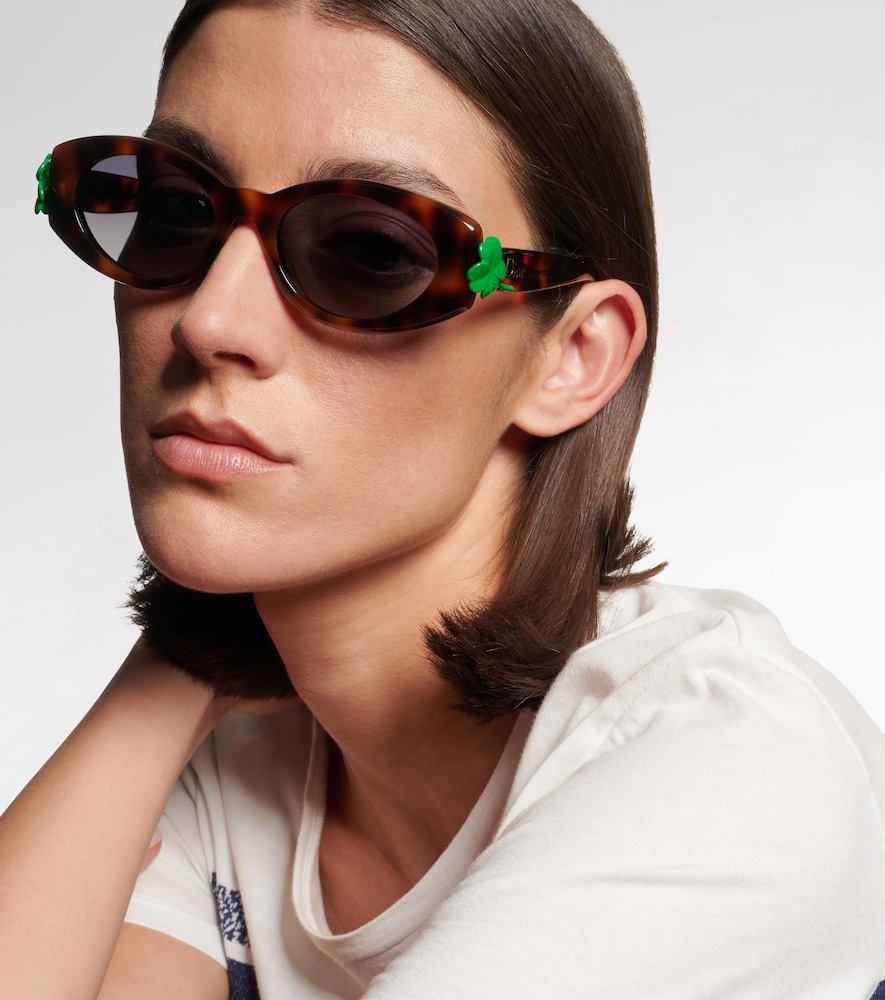  Dior Eyewear Dior Eyewear Dior Clover B1i Oval Sunglasses 