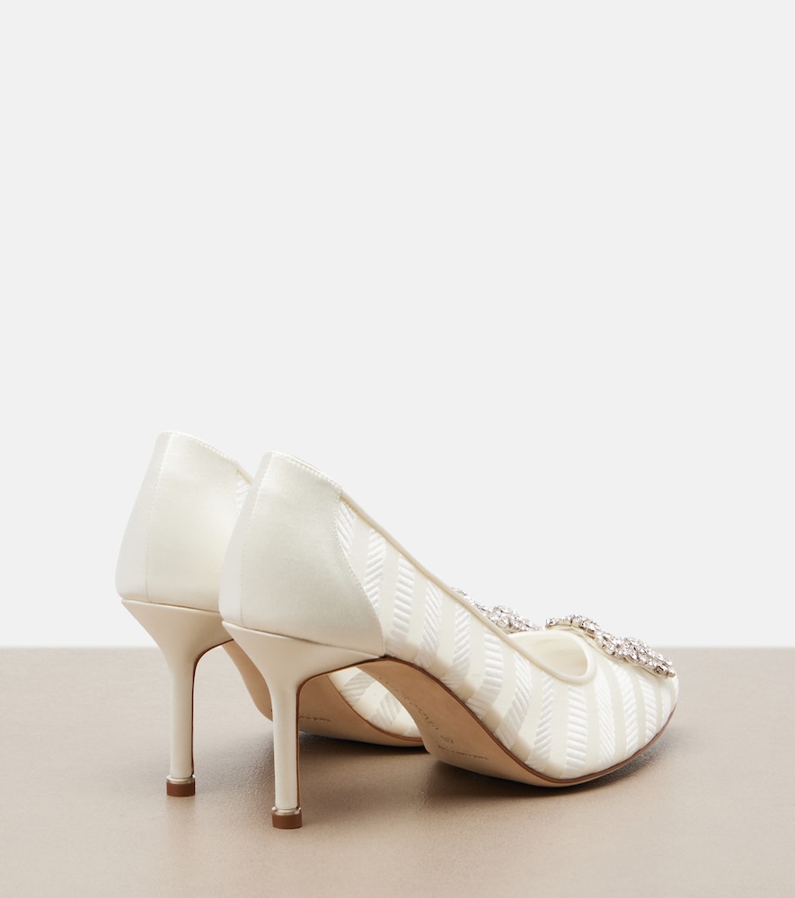 Hangisi Embellished Organza Pumps