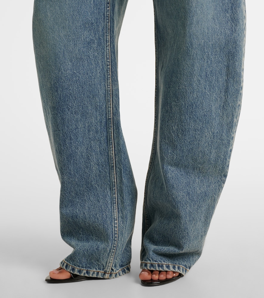  Alaia Alaia Barrel-leg Jeans 