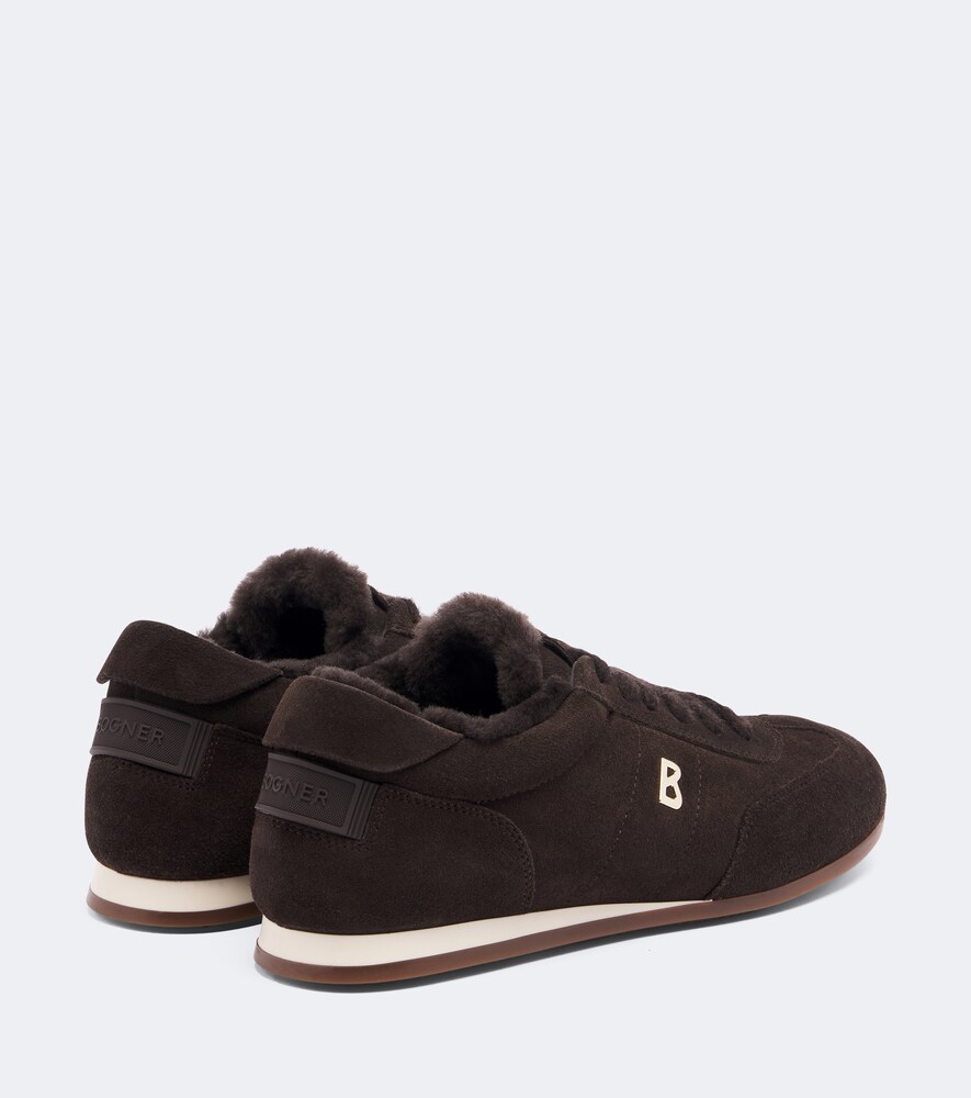 Valencia Shearling-Lined Sneakers