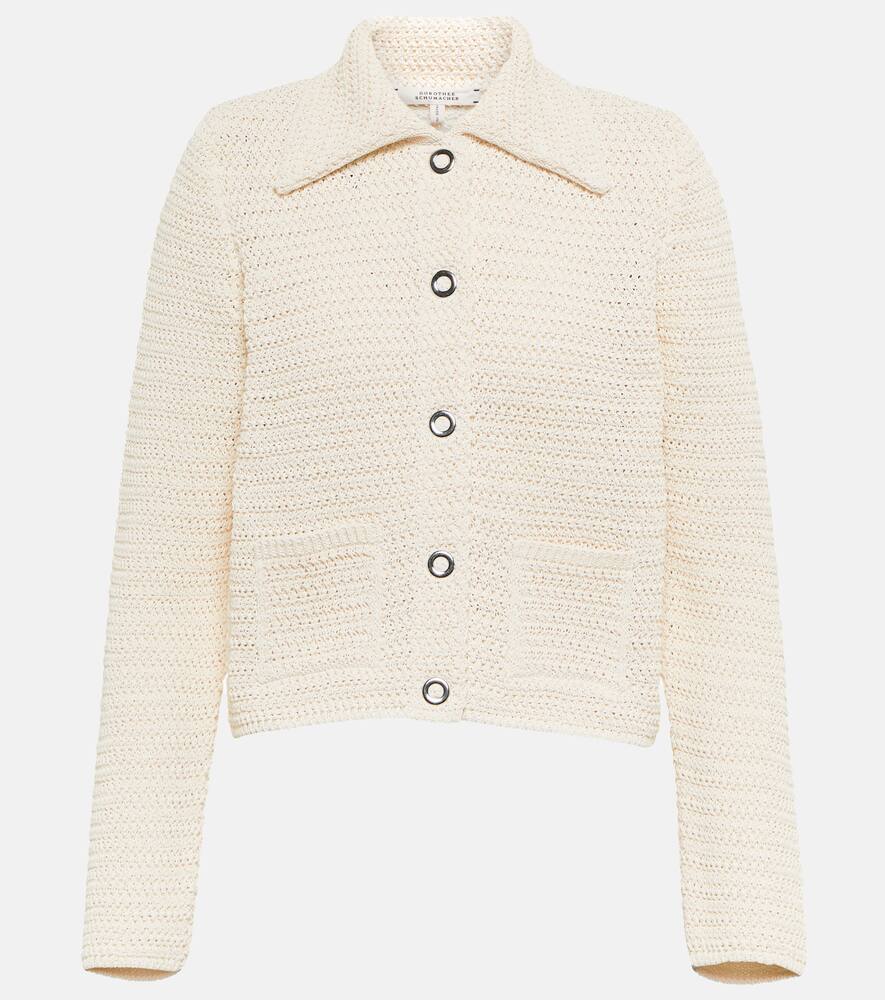 Dorothee Schumacher Modern Textures cotton-blend cardigan