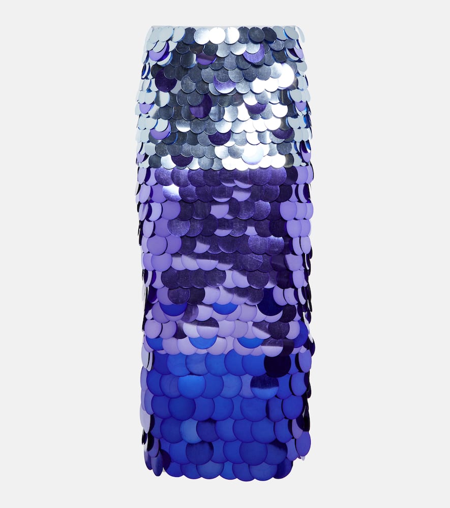 Simkhai Elvira sequined midi skirt