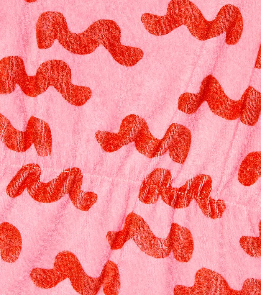 Bobo Choses Swirl-print Tank Playsuit In Pink