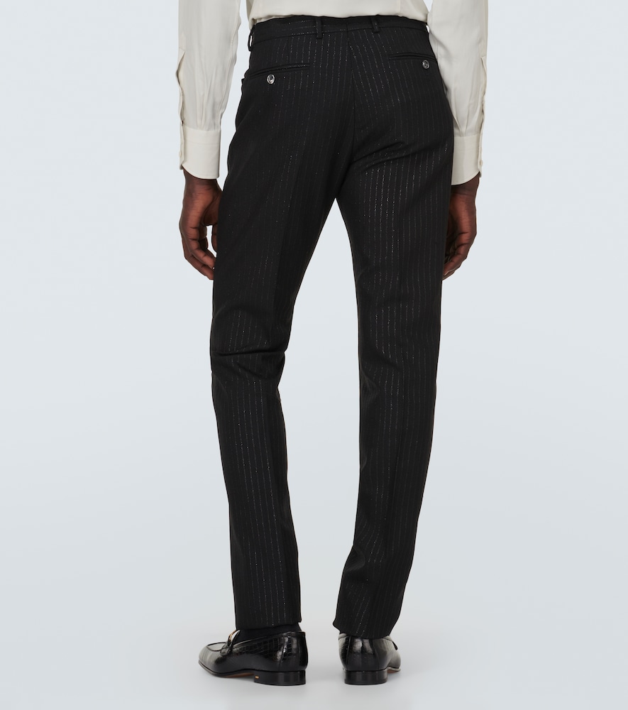  Tom Ford Tom Ford Schmale Hose Atticus Aus Einem Mohairgemisch 