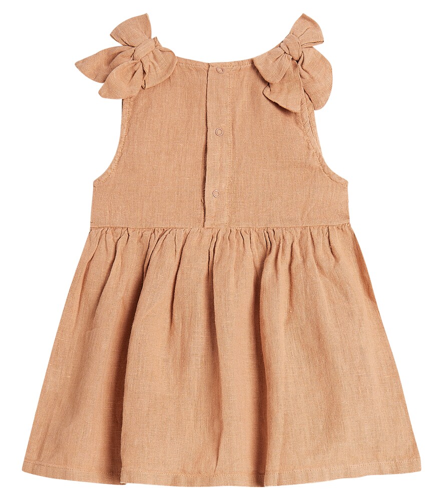  Donsje Donsje Baby Kleid Gisele Aus Leinen 