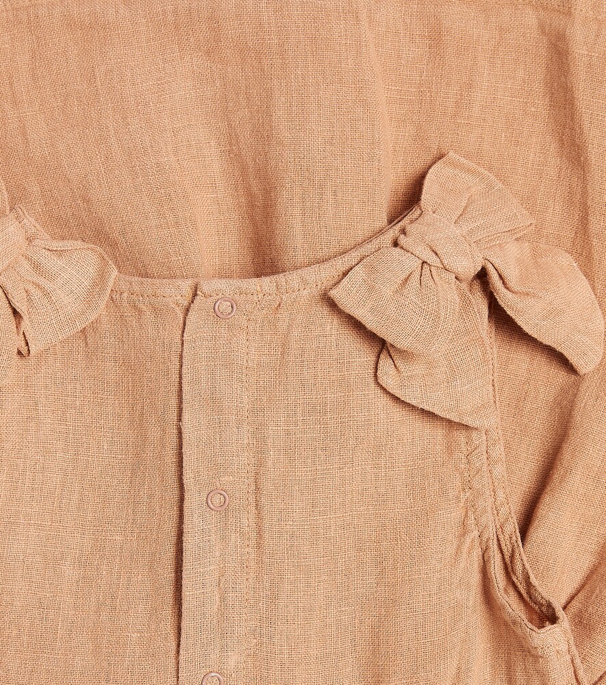  Donsje Donsje Baby Kleid Gisele Aus Leinen 
