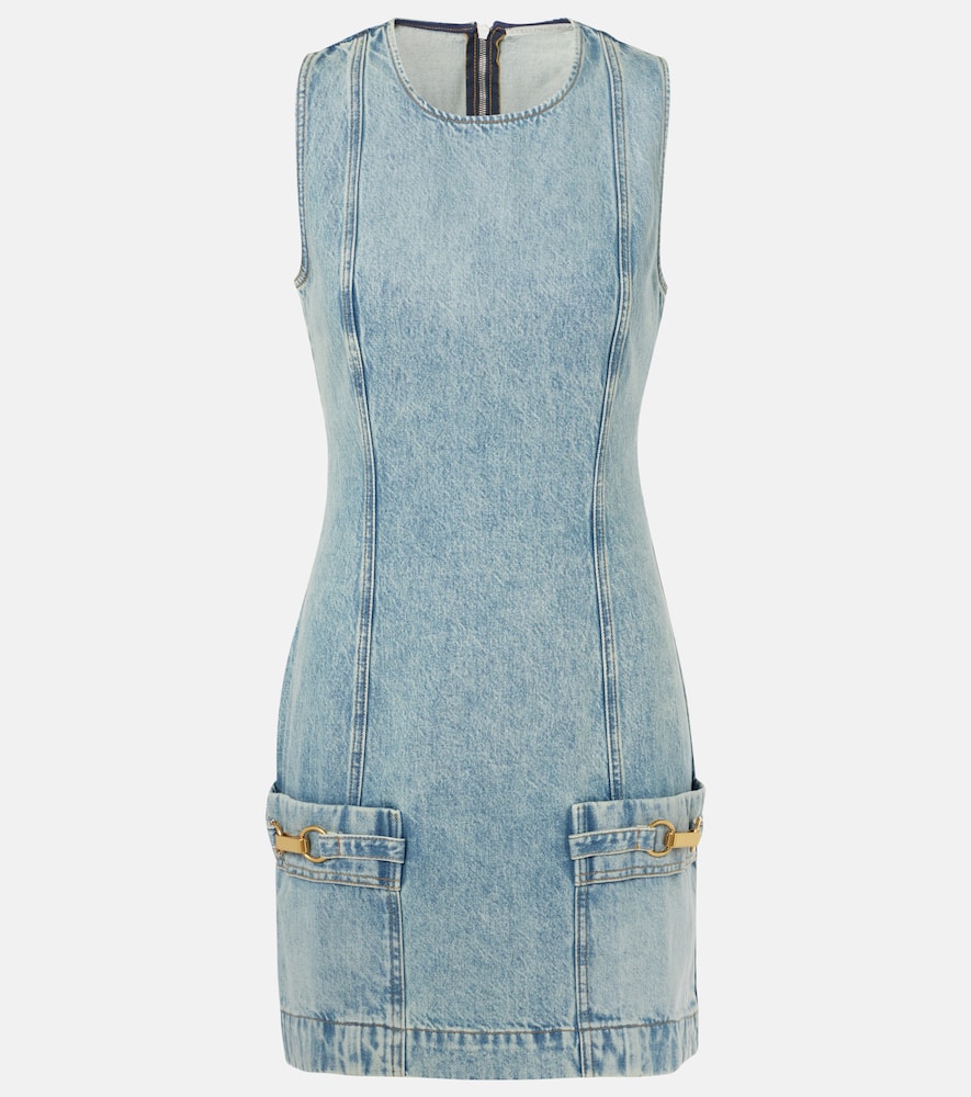 Denim minidress