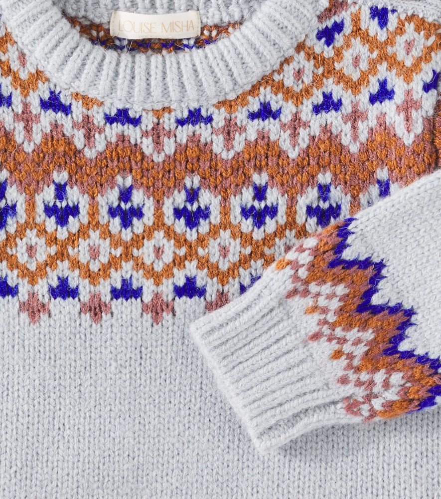  Louise Misha Louise Misha Pullover Lounis Aus Jacquard 