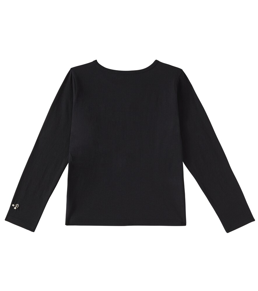 Bonpoint Bonpoint Verziertes T-shirt Tidjiane Aus Baumwolle 