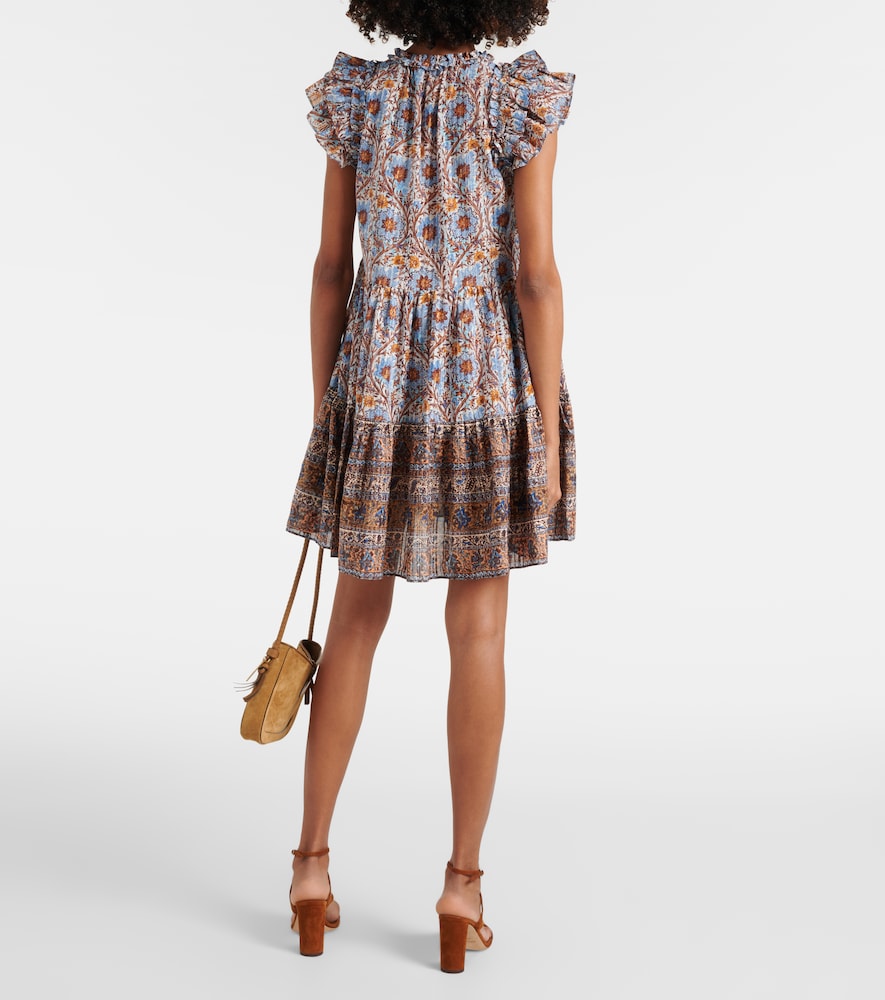  Ulla Johnson Ulla Johnson Minikleid Coletta Aus Einem Baumwollgemisch 