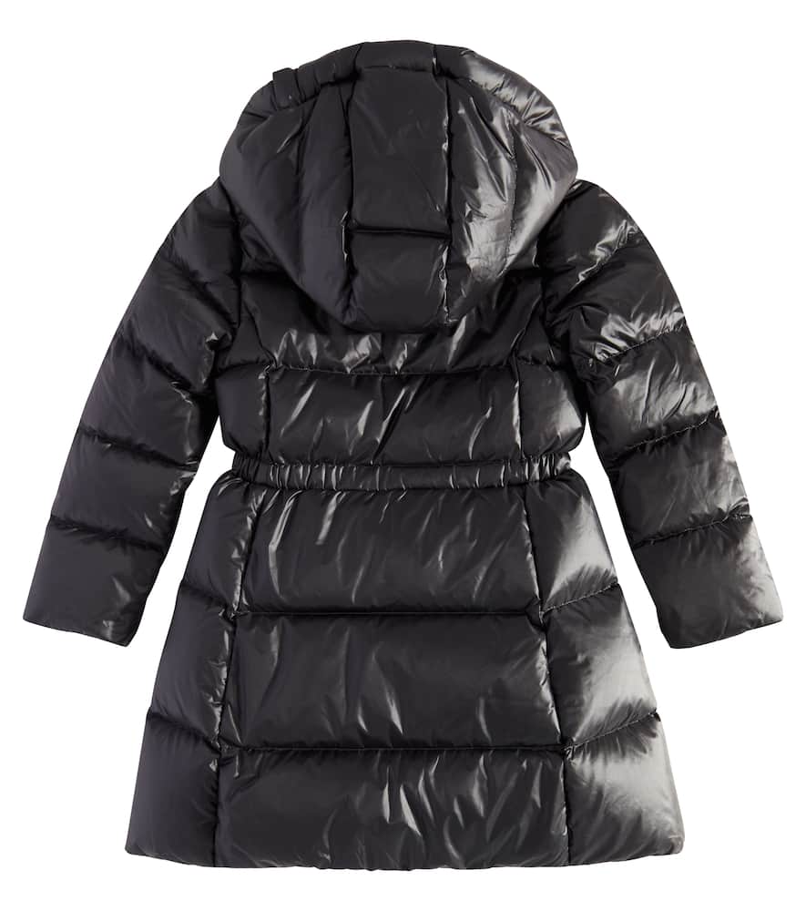 Polo Ralph Lauren Technical Down Coat In Black